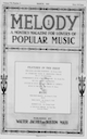 First page
                            cover of Melody Magazine March 1923