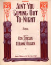 Ain't You Coming Out Tonight Sheet
                              Music Cover