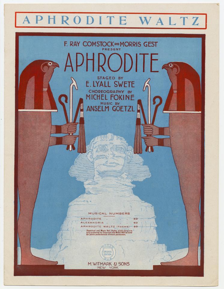 Aphrodite Waltz Sheet Music Cover