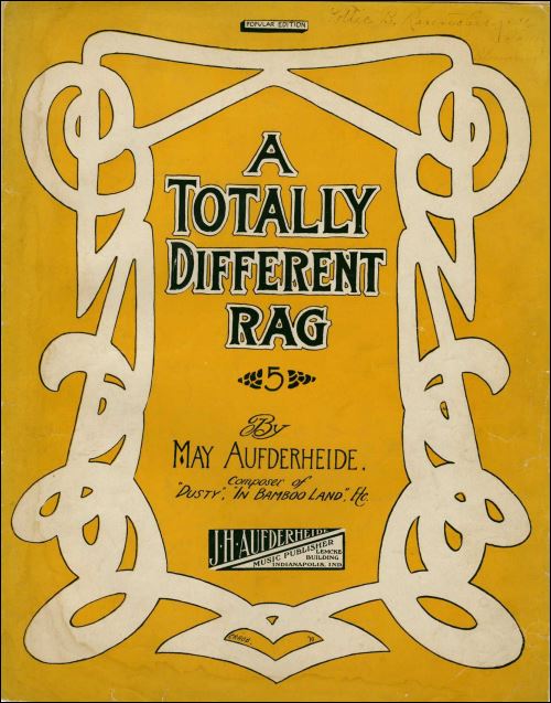 A Totally
                              Different Rag Sheet Music Cover