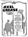 Axel Grease - A Slick Novelty - Sheet
                            Music Cover
