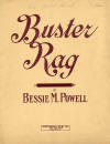 Buster
                            Rag Sheet Music Cover