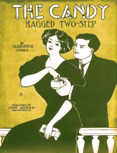 Sheet
                            Music Cover for The Candy (Clarence Jones)
