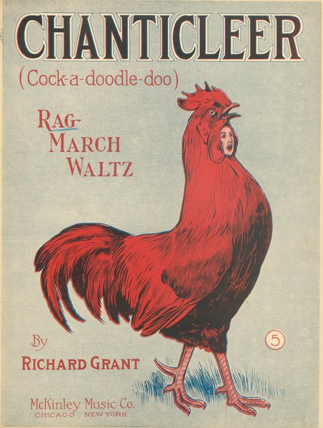 Chanticleer (Cock a Doodle Doo) Rag
                                / March / Waltz Sheet Music Cover