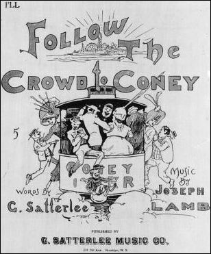 I'll Follow the Crowd to Coney
                                  Sheet Music Cover