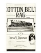 Cotton Belt Rag sheet
                              music cover