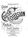 The Great Crush Collision March Sheet
                            Music Cover