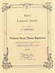 Sheet music cover for Professor Burns'
                            Classic Repertoiree (Ragtime Bob Darch)