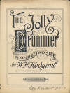 The Jolly Drummer: March and Two
                                  Step Sheet Music Cover