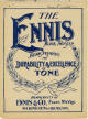 The Ennis: March and Two-Step Sheet
                                Music Cover