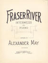 Fraser River: Intermezzo for
                                  Piano Sheet Music Cover