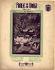 Frolic of the Frogs Waltz Sheet
                                Music Cover