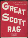 Great Scott Rag Sheet Music Cover