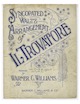 Sheet music cover for Il Trovatore:
                            Syncopated Waltz