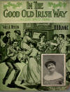 In the Good Old Irish Way: A Celtic
                              Waltz Song Sheet Music Cover