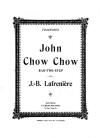 John Chow Chow Rag, rag two-step