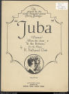 Juba Sheet Music Cover