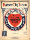 Kansas City Town Sheet Music Cover