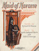 Sheet music cover for Maid of Navarre