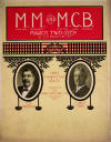 M.M. (Master Mechanics) and M.C.B.
                              (Master Car Builders) March Two-Step Sheet
                              Music Cover