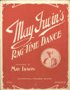 May Irwin's Rag-Time Dance Sheet
                              Music Cover