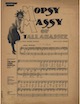 Sheet Music Cover for Mopsy Massy of
                              Talahassee: Plantation Song and Rag Dance