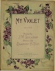 My Violet sheet music cover