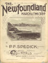 Newfoundland March and Two Step
                                  Sheet Music Cover
