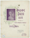 One Daisy Left: Waltz Song and Refrain
                            Sheet Music Cover