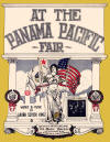 At the Panama Pacific Fair Sheet
                              Music Cover