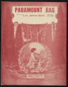 Paramount Rag Sheet Music Cover