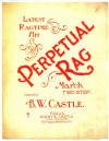 Perpetual Rag: March Two Step
                                  Sheet Music Cover