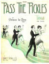Pass The Pickles: Tango Sheet Music
                              Cover