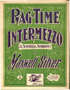 Rag-Time Intermezzo Cover Sheet