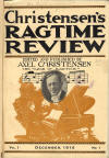 Ragtime Review Cover - Volume 1,
                              Issue 1