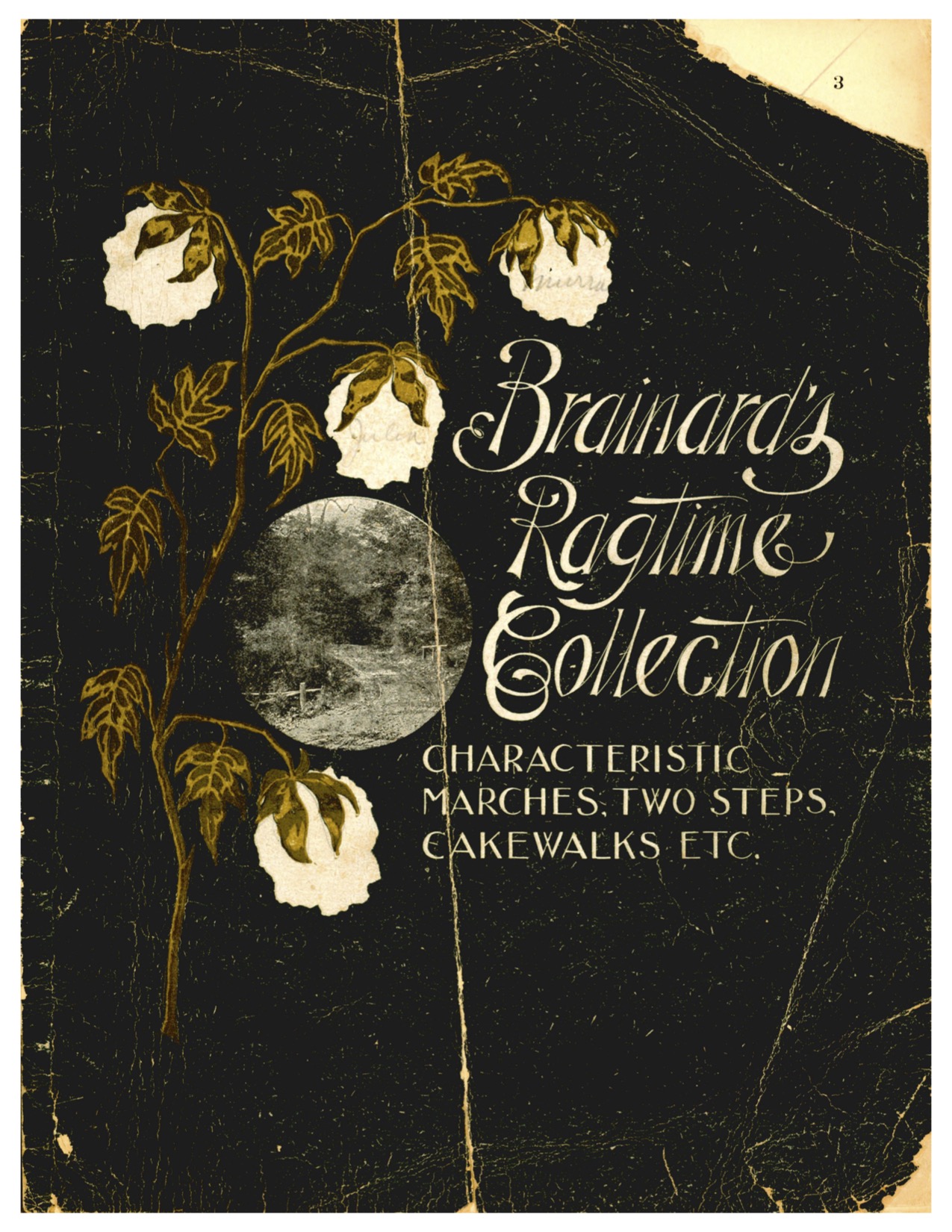Sheet
                            music cover from 1899 folio