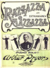 Razzazza Mazzazza: An
                                  Extravaganza Sheet Music Cover