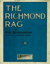 The Richmond Rag Sheet Music Cover