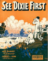 See Dixie First Sheet Music Cover