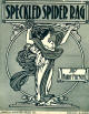 Speckled Spider Rag Sheet Music
                                Cover