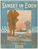 First page of Sunsent in Eden Waltz
                            (Hall)