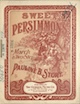 Sweet Persimmons: March
                              and Two Step sheet music cover