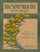 hat September Day sheet music cover