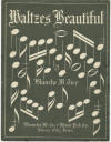 Waltzes Beautiful Sheet Music Cover
