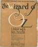 Waltzes From "The Wizard Of
                              Oz" Sheet Music Cover